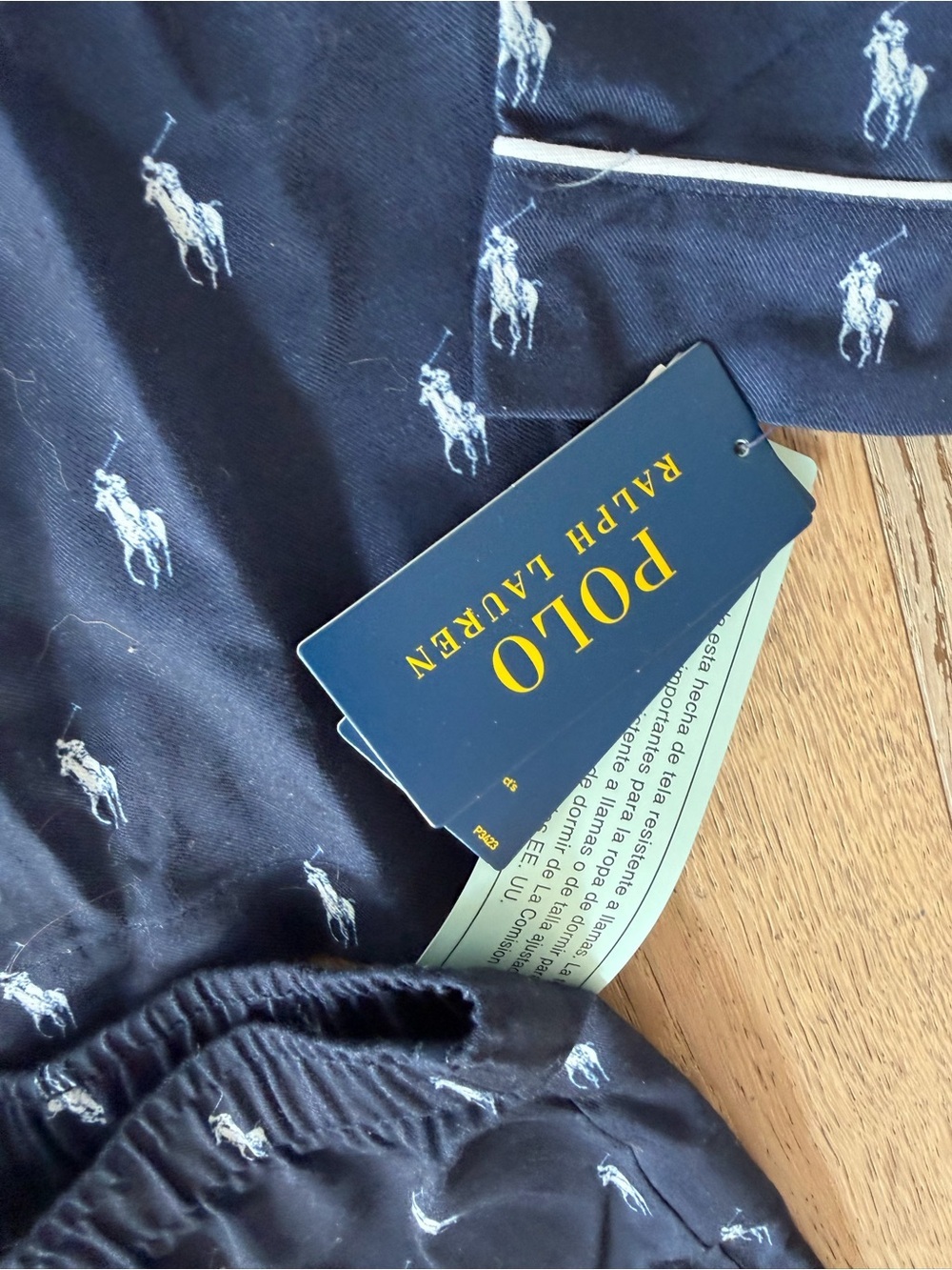 Polo Ralph Lauren Newport Navy Pajama Set Size 6 - Picture 4 of 4